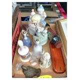 Ceramic Bells, Music Boxes & Brass Goose