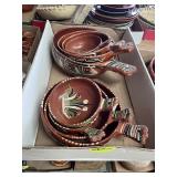 (1) Box Mexican Pottery