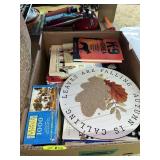 Books, Puzzle & Rug