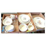 (3) Boxes Assorted Dishes