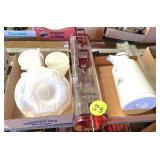 (2) Boxes Pioneer Coffee Dispenser, Misc & Bird...