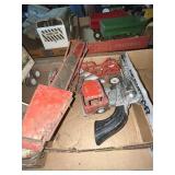 Assorted Toy Farm Implements & Cap Gun