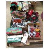 (5) Boxes Christmas Items