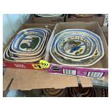 (2) Boxes Mexican Pottery