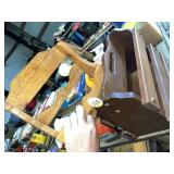 (2) Magazine Rack (Wooden)