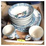Partial Set Winter Dishware