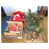 (2) Boxes Christmas Items