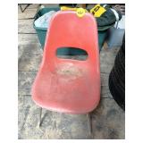 Plastic Seat Retro Chair