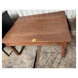 Large Oak Coffee Table