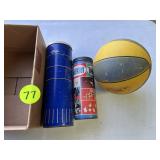Harvestore Silo, Tinker Toys & Ball