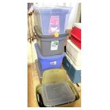 Assorted Totes w/Lids
