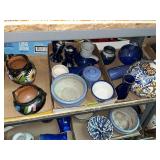(3) Boxes Assorted Mexican Pottery