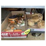 (2) Boxes Assorted Native American Items