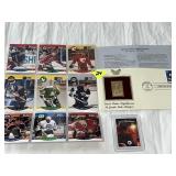 Hockey Cards, Meteorite Fragment & 1st Day...