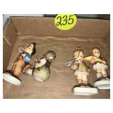 (4) Hummel Figurines