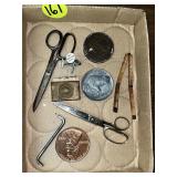 Keen Kutter Scissors, 12 Inch Folding Wood Rule...