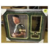 Framed Brett Favre "Legacy Of A Man" Auto Prin...