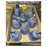 (8) Bing & Grondahl Christmas Bells