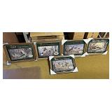 Pabst Set of 5 "Upland Game Birds" Mirrors