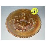 Carnival Strawberry Marigold Plate