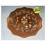 Carnival Three Fruits Marigold Plate