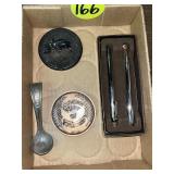 Cream Spoon, Shreve & Company Paperweight &...