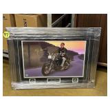 Framed Brett Favre "Leader Of The Pack" Auto Print