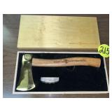 Marbles Gold Plate Hatchet