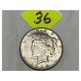1925 S Peace Dollar
