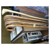 (7) Wood Canes & Stick
