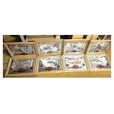 Old Milwaukee Set of 8 "Wildlife Series" Mirrors