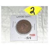 1818 Large Cent