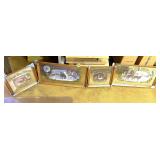 Pabst Set of 4 "Wildlife Collection" Mirrors