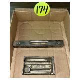 Stanley Butt Gauge & Ornate Level