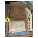 Wood Cutout Basket & Misc.