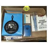 Keegan rain gauge, Advertising Playing Cards &...