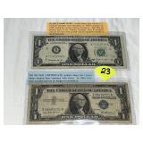 Barr Dollar & Silver Certificate