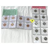 (10) Westward Ho Nickels & (8) Lincoln 100...