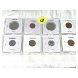 (8) Foreign Coins