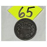 1865 2 Cent Piece