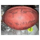 Brett Favre Autographed Football