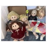 (2) Boxes Assorted Dolls