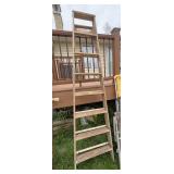 8 Foot Wood Step Ladder