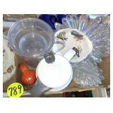 (2) Boxes Cups & Vases