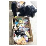 Beanie Babies & Riding Horse
