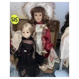 (2) Bisque Dolls