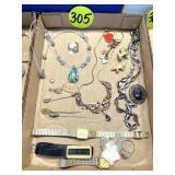 Watches, Pins & Necklaces