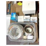 Tape, Mini Smoke Alarms & Ring Spotlight Camera