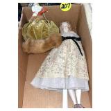 German 1/2 Doll & Bisque Head Doll