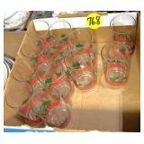 (12) Holiday Glasses